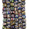 The Bead Chest Painted African Krobo Beads - Full Strand of Ghanaian Tribal Glass Beads for Necklace or Jewelry Making (Kabeela Medley)